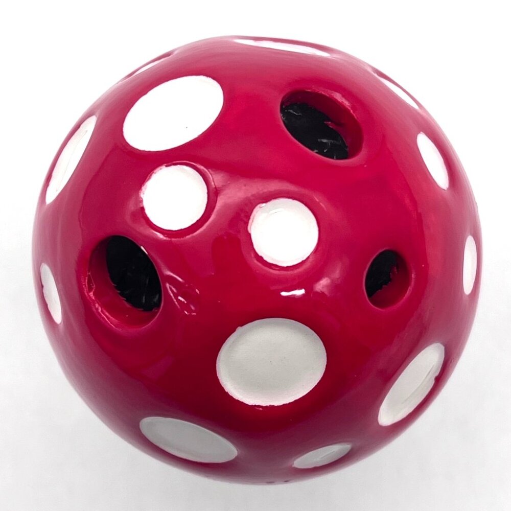 Ceramic Red & White Mushroom Incense Burner With Tray & Incense 4 inch - Picture 7 of 12
